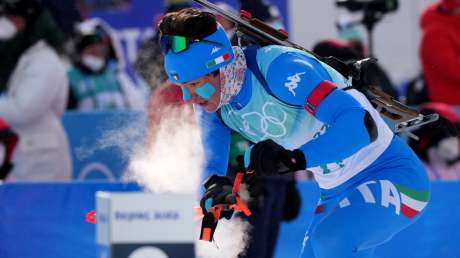 220215 ITA Biathlon Uomini 4x7, 5km Relay Ph Luca Pagliaricci LUC04332 copia