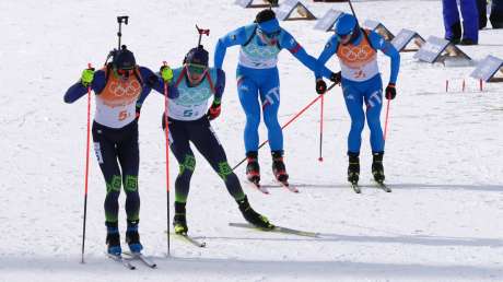 220215 ITA Biathlon Uomini 4x7, 5km Relay Ph Luca Pagliaricci LUC04348 copia