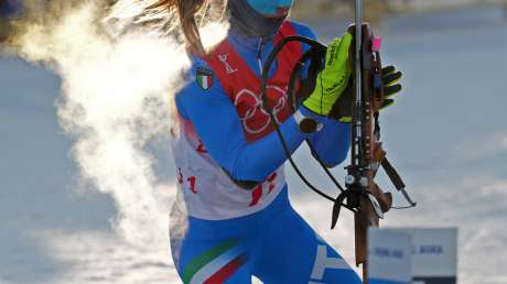 220205 Biathlon Staffetta Mista 4x6km Ph Luca Pagliaricci PAG02179 copia