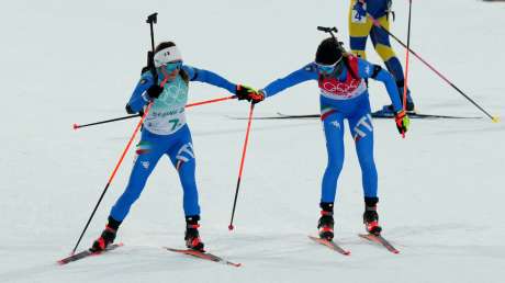 220205 Biathlon Staffetta Mista 4x6km Ph Luca Pagliaricci PAG02378 copia