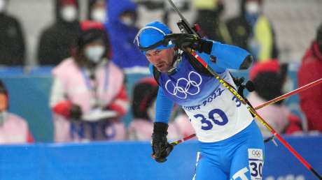 220213 Dominik Windisch Biathlon 12, 5km Uomini Ph Luca Pagliaricci LUC03766 copia