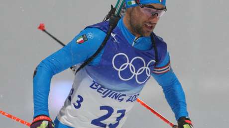 220213 Thomas Bormolini Biathlon 12, 5km Uomini Ph Luca Pagliaricci PAG09086 copia
