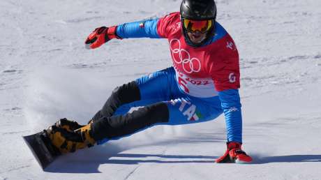 220208 Roland Fischnaller Snowboard Parallelo Uomini Ph Luca Pagliaricci 220207  Ph Luca Pagliaricci LUC03366 copia