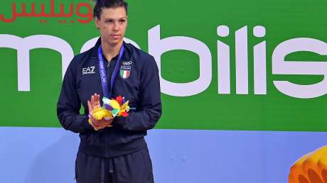 Nuoto 400 misti Sara FRANCESCHI Podio ORO foto Simone Ferraro SFA_0461 copia