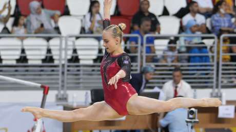Ginnastica Artistica D’AMATO Asia TRAVE foto Luca Pagliaricci ORA07132 copia 