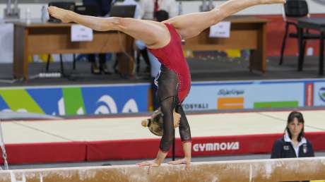 Ginnastica Artistica D’AMATO Asia TRAVE foto Luca Pagliaricci ORA07142 copia 
