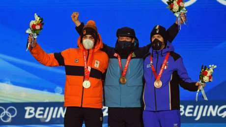 davide ghiotto bronzo medal plaza beijing foto mezzelani gmt019