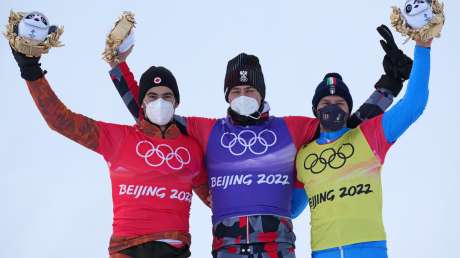220210 Omar Visintin Snowboard Cross Uomini Ph Luca Pagliaricci PAG06597 copia