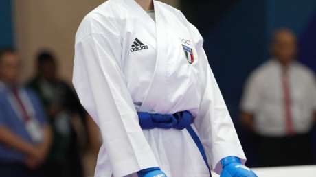 Karate Alessandra Mangiacapra VS Maria Espinoza Lopez foto Luca Pagliaricci ORA00733 copia 
