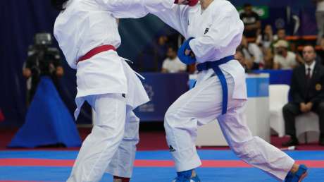Karate Alessandra Mangiacapra VS Midi Chaima foto Luca Pagliaricci ORA00976 copia 