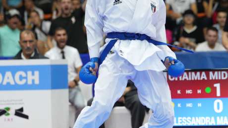 Karate Alessandra Mangiacapra VS Midi Chaima foto Luca Pagliaricci ORA00995 copia 