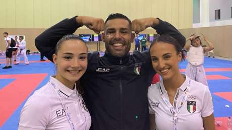 tris di bronzo