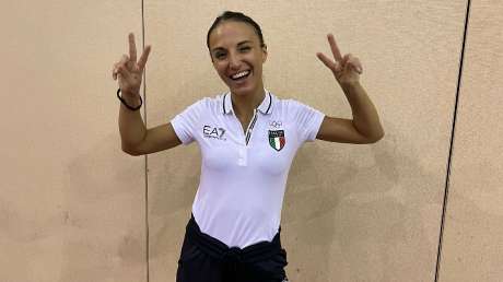 Orano 2022 prima giornata: il bronzo di Veronica Brunori nel karate e immagini dai campi di gara