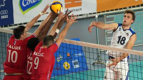 Volley Maschile ITA vs FRA foto Luca Pagliaricci ORA09407 copia 