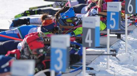 220216 ITA Biathlon Donne Staffetta 4x6km Ph Luca Pagliaricci LUC04593 copia