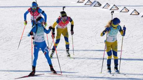 220216 ITA Biathlon Donne Staffetta 4x6km Ph Luca Pagliaricci LUC04768 copia