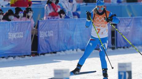 220216 ITA Biathlon Donne Staffetta 4x6km Ph Luca Pagliaricci LUC05116 copia