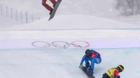 220212 Sommariva Carpano ITA Snowboard Cross Mixed Team Ph Luca Pagliaricci PAG07677 copia
