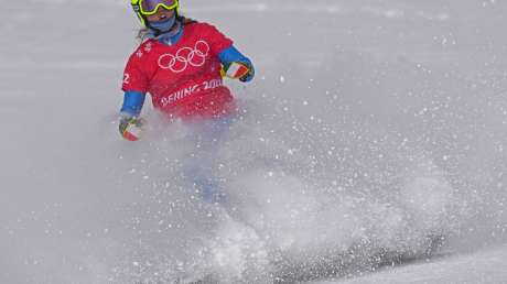 220212 Visintin Moioli ITA Snowboard Cross Mixed Team Ph Luca Pagliaricci PAG07845 copia