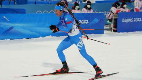 220212 Tommaso Giacomel Biathlon 10km Sprint Ph Luca Pagliaricci LUC02677 copia