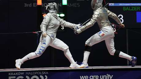 SCHERMA Sciabola Femminile ITA vs FRA LPA06945 Ph Luca Pagliaricci CONI
