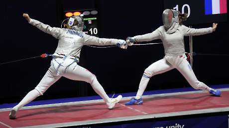 SCHERMA Sciabola Femminile ITA vs FRA LPA07191 Ph Luca Pagliaricci CONI