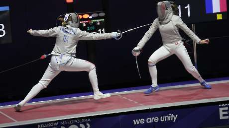 SCHERMA Sciabola Femminile ITA vs FRA LPA07306 Ph Luca Pagliaricci CONI