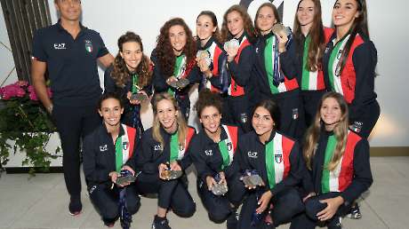 CASA ITALIA Nuoto Sincronizzato Tiro Arco Arrampicata Sportiva Padel LPA03081 Ph Luca Pagliaricci CONI