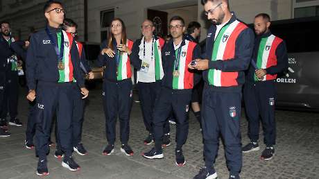 CASA ITALIA Nuoto Sincronizzato Tiro Arco Arrampicata Sportiva Padel LPA03099 Ph Luca Pagliaricci CONI