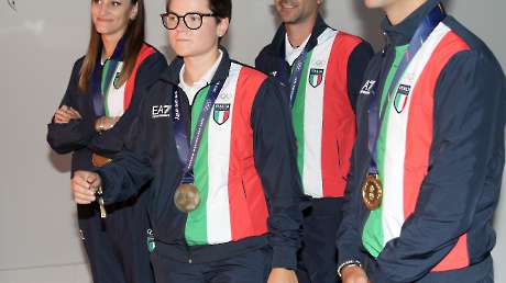 CASA ITALIA Nuoto Sincronizzato Tiro Arco Arrampicata Sportiva Padel LPA03126 Ph Luca Pagliaricci CONI