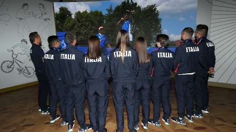 CASA ITALIA Nuoto Sincronizzato Tiro Arco Arrampicata Sportiva Padel LPA03156 Ph Luca Pagliaricci CONI