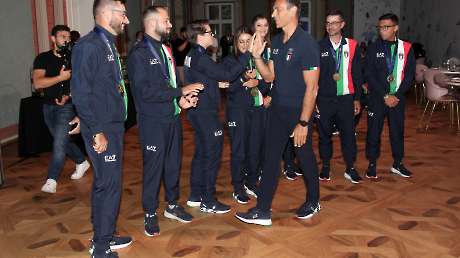 CASA ITALIA Nuoto Sincronizzato Tiro Arco Arrampicata Sportiva Padel LPA03166 Ph Luca Pagliaricci CONI
