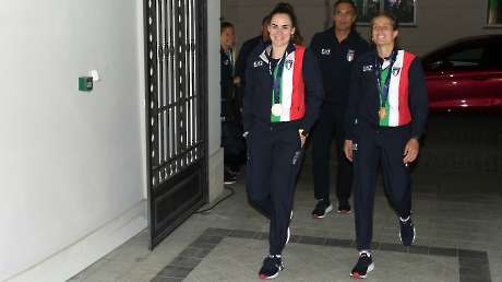 CASA ITALIA Nuoto Sincronizzato Tiro Arco Arrampicata Sportiva Padel LPA04408 Ph Luca Pagliaricci CONI