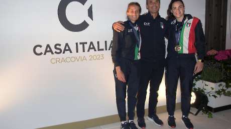 CASA ITALIA Nuoto Sincronizzato Tiro Arco Arrampicata Sportiva Padel LPA04432 Ph Luca Pagliaricci CONI