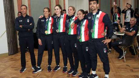 CASA ITALIA Nuoto Sincronizzato Tiro Arco Arrampicata Sportiva Padel LPA04454 Ph Luca Pagliaricci CONI