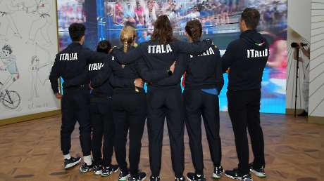 CASA ITALIA Nuoto Sincronizzato Tiro Arco Arrampicata Sportiva Padel LPA04457 Ph Luca Pagliaricci CONI