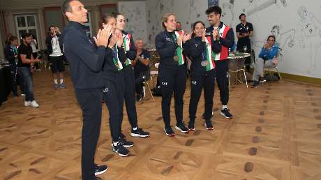CASA ITALIA Nuoto Sincronizzato Tiro Arco Arrampicata Sportiva Padel LPA04465 Ph Luca Pagliaricci CONI