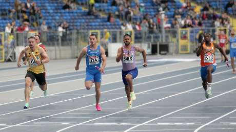 ITALIA 4x100 Staffetta U LPA00168 Ph Luca Pagliaricci CONI