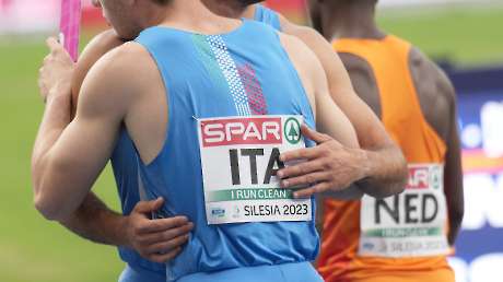 ITALIA 4x100 Staffetta U LPA00218 Ph Luca Pagliaricci CONI