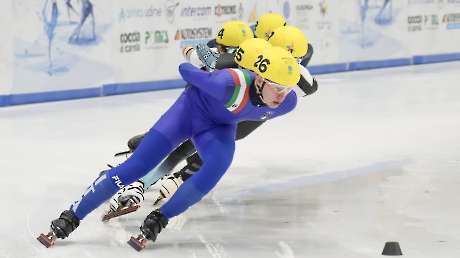 EYOF FVG Short Track  Maestri Alex foto Simone Ferraro SFA00596