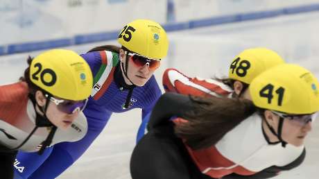 EYOF FVG Short Track  Rodondi Chiara foto Simone Ferraro SFA01528