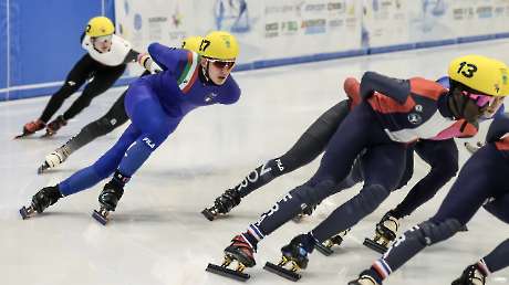 EYOF FVG Short Track  Zampedri Daniele foto Simone Ferraro SFA01640