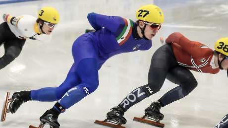 EYOF FVG Short Track  Zampedri Daniele foto Simone Ferraro SFA01647