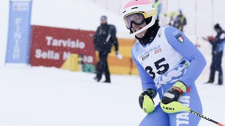 EYOF FVG Slalom U BROGLIO Pietro foto Simone Ferraro SFA04993