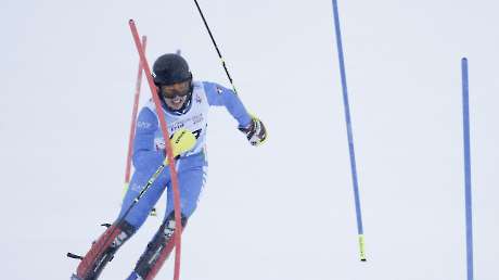 EYOF FVG Slalom U CLAUDANI Jacopo foto Simone Ferraro SFA04647