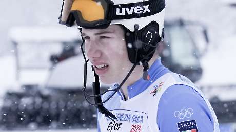 EYOF FVG Slalom U FRANZELIN Jakob foto Simone Ferraro SFA04234