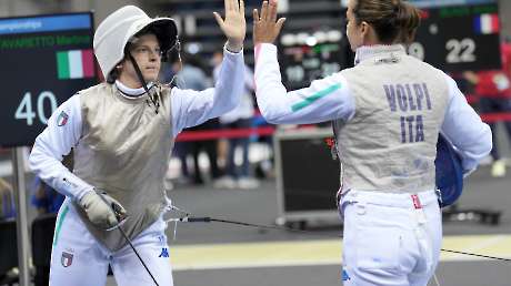 SCHERMA Fioretto Femminile LPA00698 Ph Luca Pagliaricci CONI
