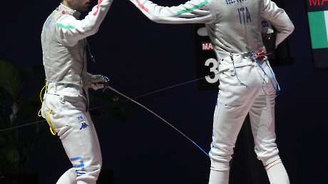 SCHERMA Fioretto M Squadre LPA05988 Ph Luca Pagliaricci CONI