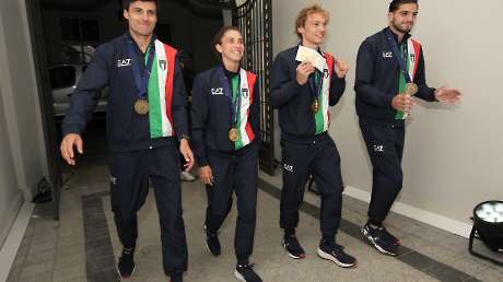 CASA ITALIA Pentathlon Canoa Beach Soccer LPA09614 Ph Luca Pagliaricci CONI