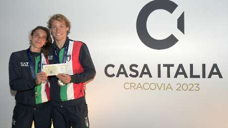 CASA ITALIA Pentathlon Canoa Beach Soccer LPA09644 Ph Luca Pagliaricci CONI